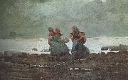 Winslow Homer Fisherwoman Mother oil painting artist